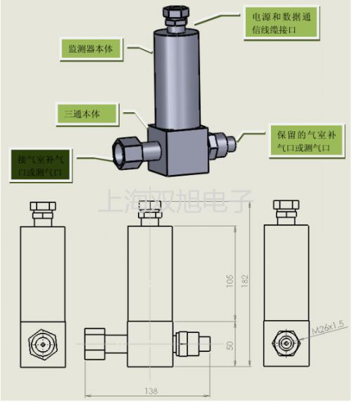【雙旭牌】鉑電阻元件WZP-203S價格
